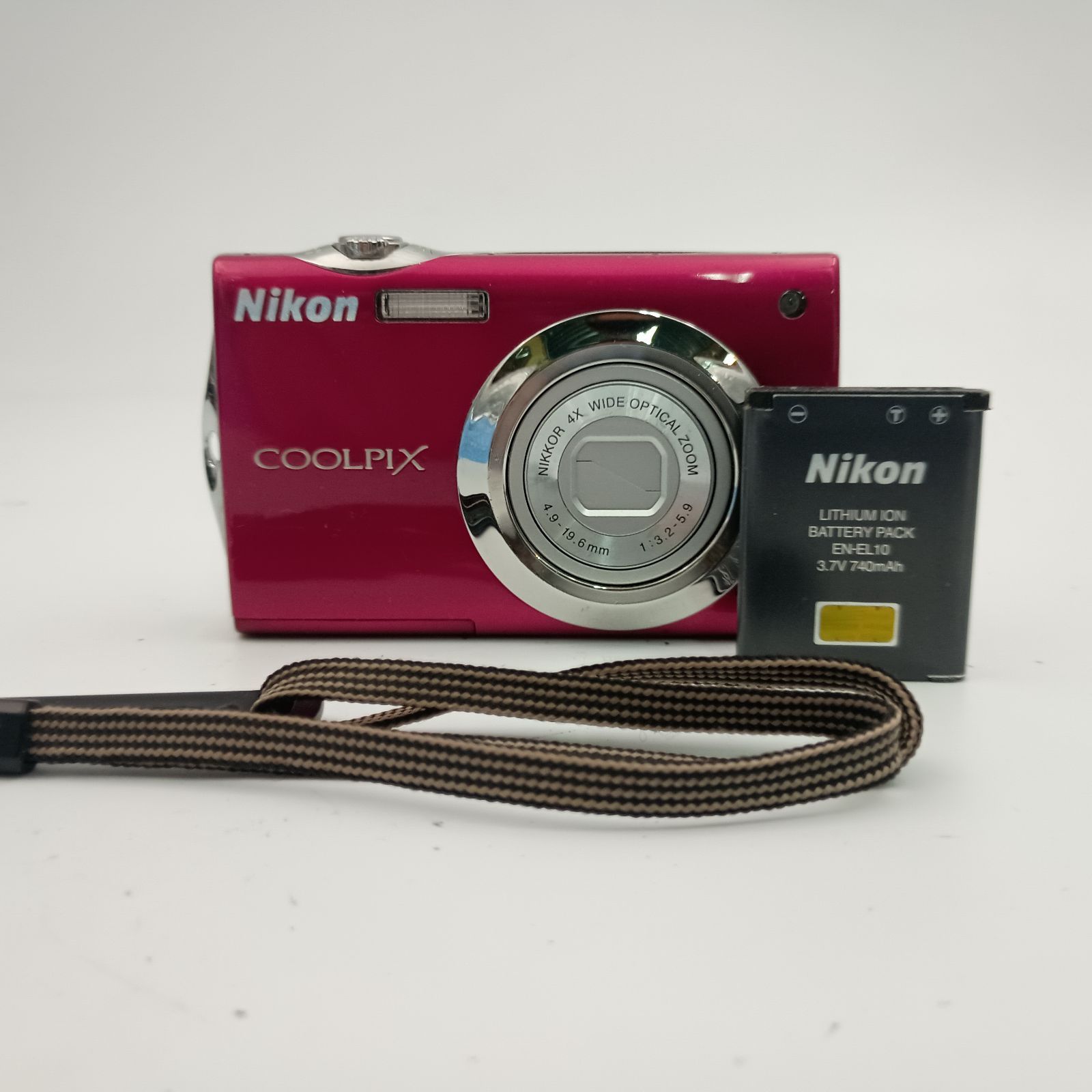 Nikon Coolpix S4000 Compact DIGITAL Camera Purple コンパクト