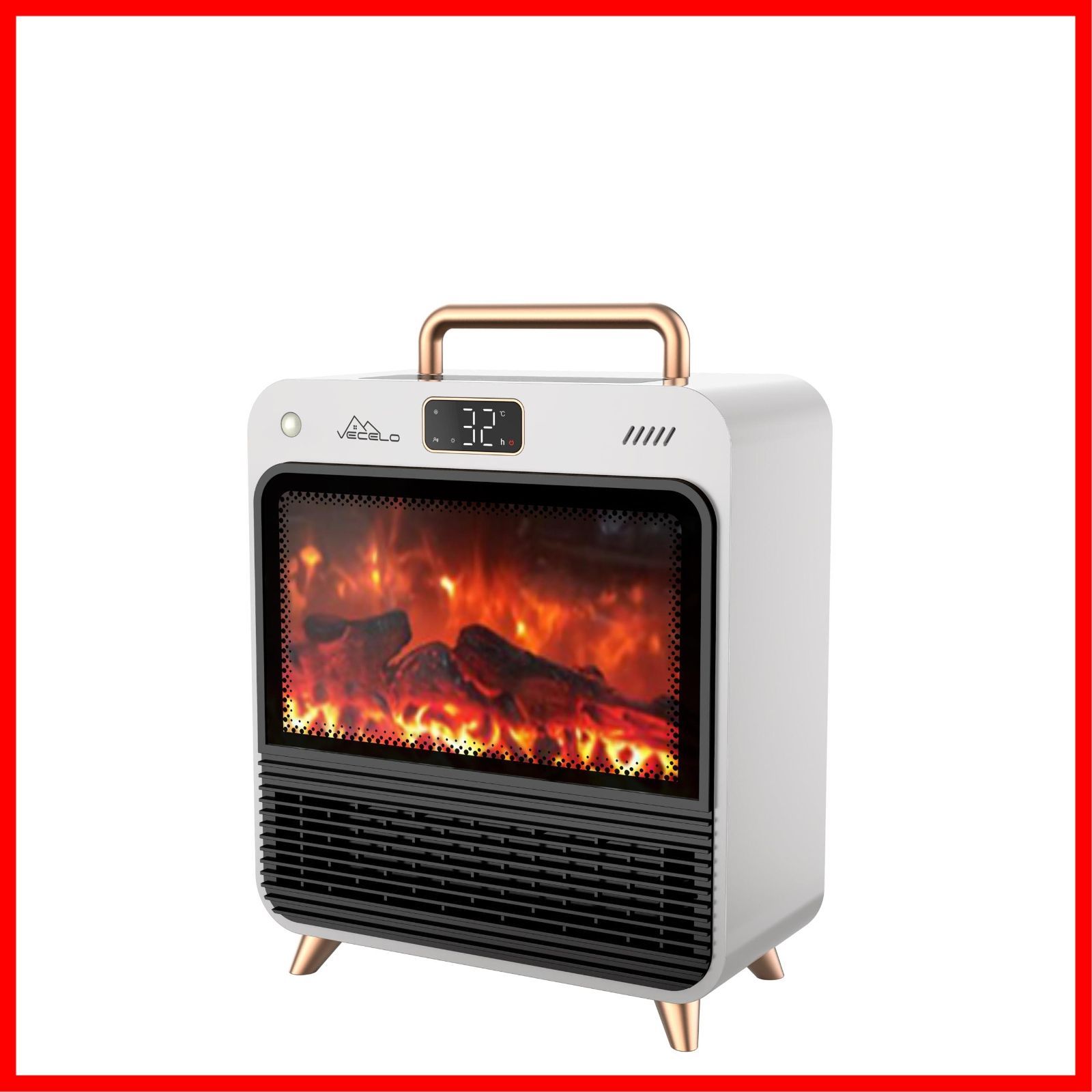 スリム 電気代安い 足元 小型 ファン 速暖 ミニヒーター 大風量 人気 タイマー機能 浴室暖房 転倒OFF チャイルドロック付き 脱衣所 省エネ 寝室 冬 3D疑似炎 暖房器具 トイレ 3秒で速暖! リモコン付き ECO知能恒温 人感セン