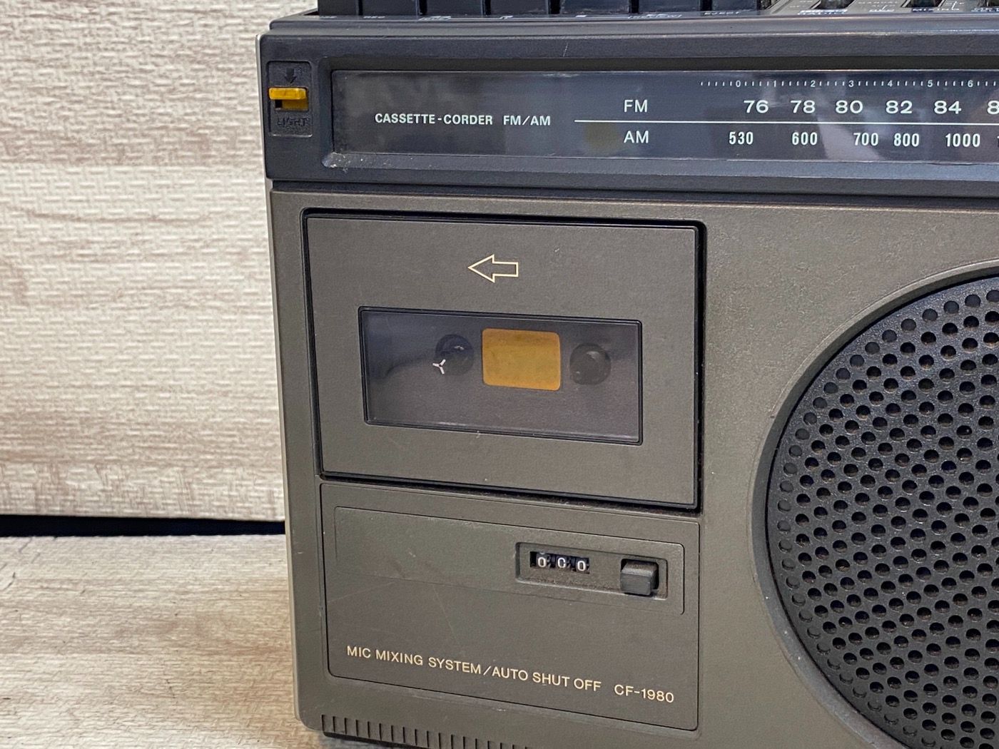 SONY ソニー CF-1980 FM/AMラジオカセットコーダー ジャンク - メルカリ