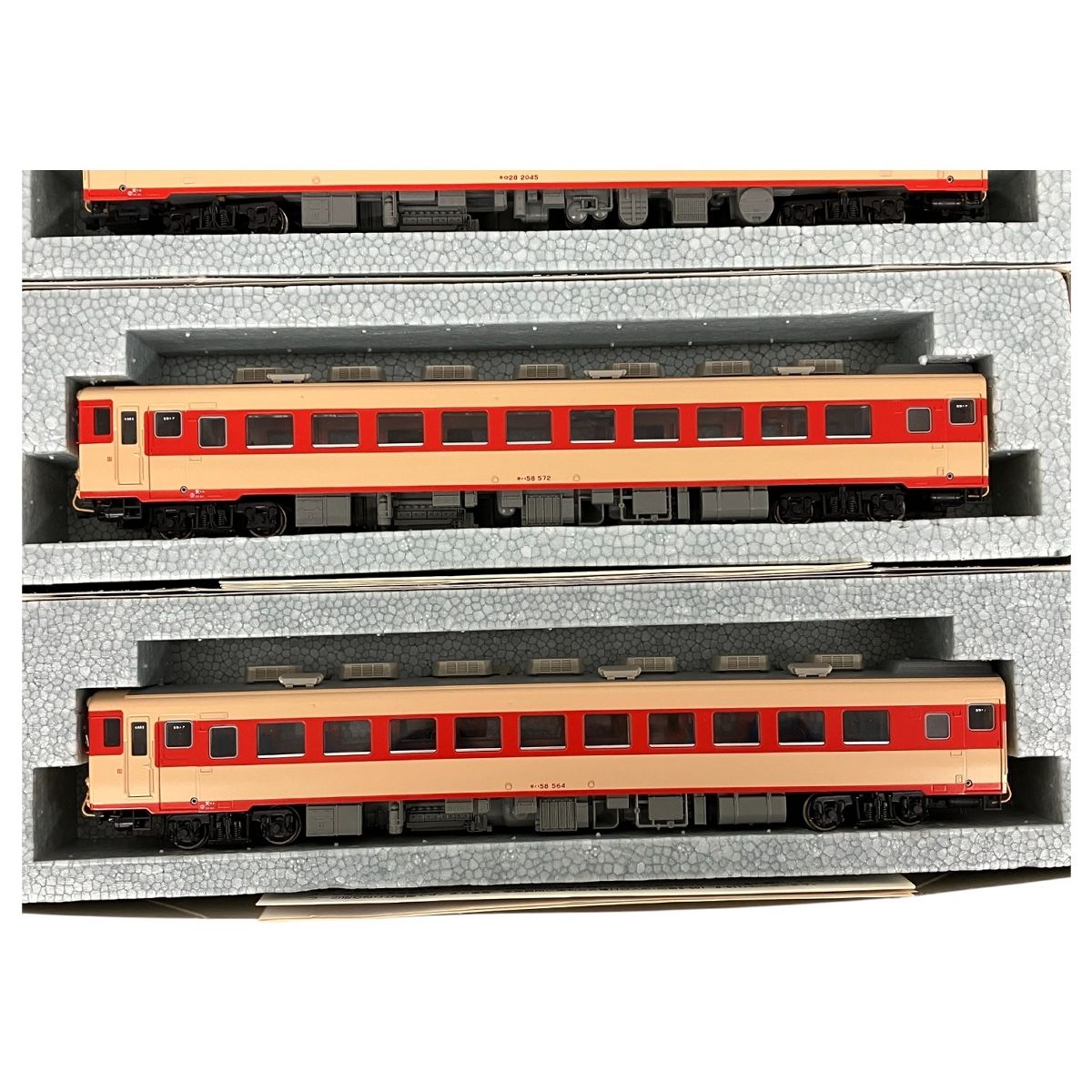 KATO キハ58系5両セット 1-601 キハ58 (M) 1-602 キロ28