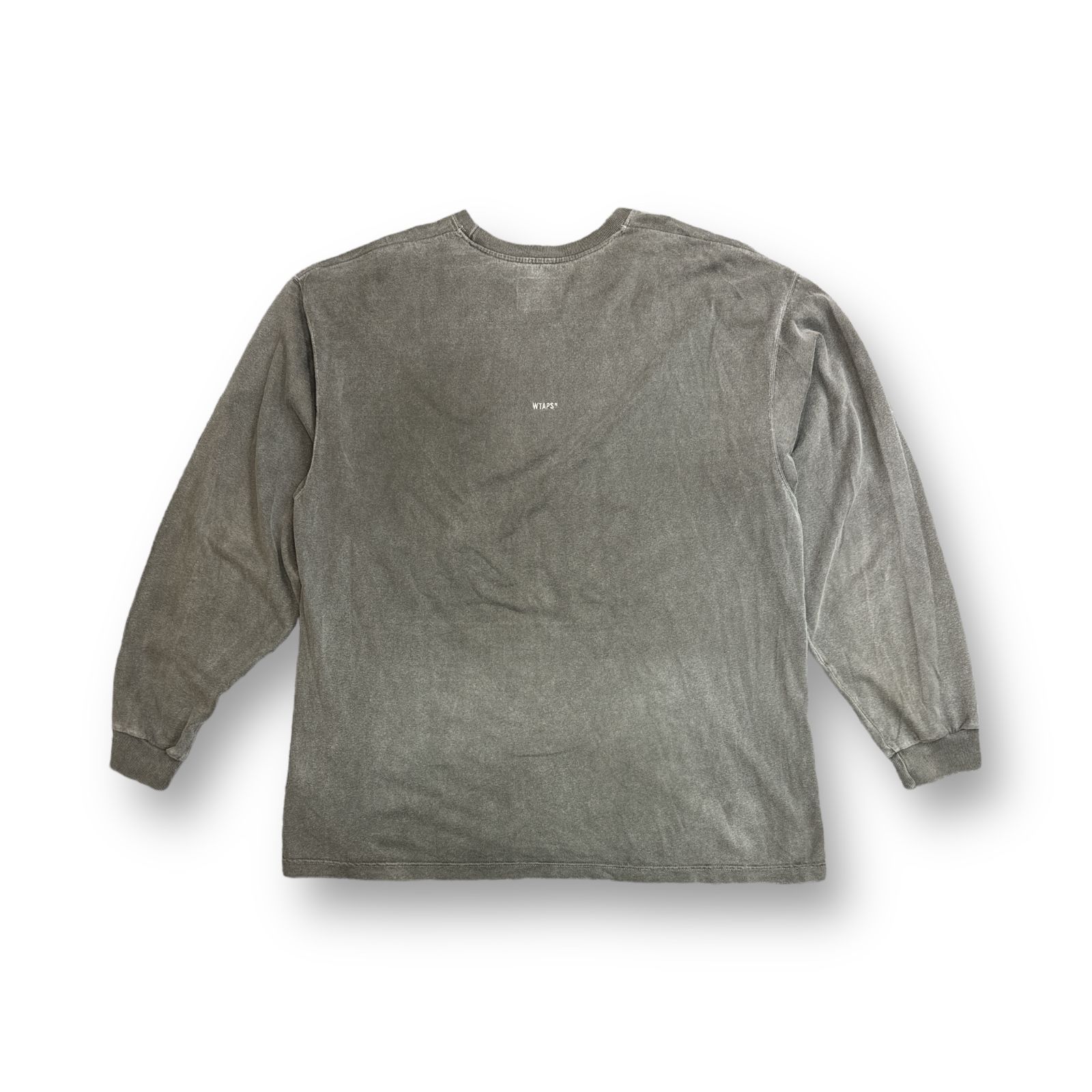 WTAPS 23SS AII 02 / LS / COTTON. SIGN オーバーダイ ロングスリーブ 