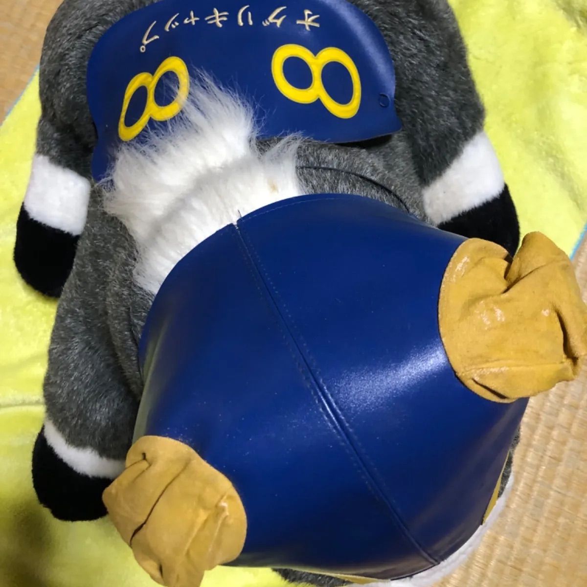 競走馬 オグリキャップ 青メンコ8 ぬいぐるみ 大きめ タグ無し SG25F19