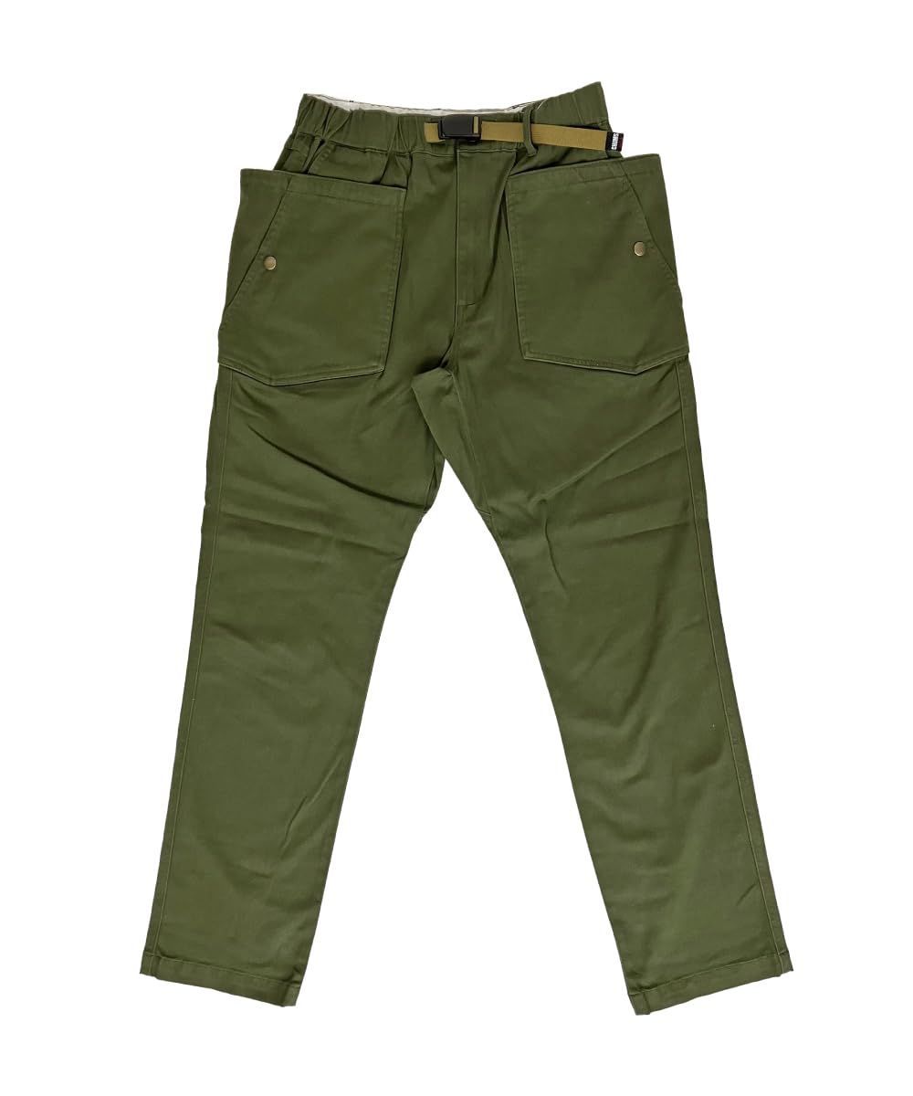 Size S_Color M022 カーキ チャムス ストレッチ キャンピングパンツ メンズ ロングパンツ カーゴパンツ CH03-1351 S M022 カーキ