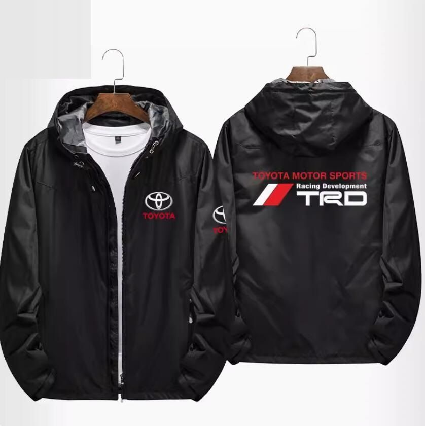 TRD Racing Development ジャンパー 黒 NEW Mens Toyota TRD Racing Development Parka Jacket Japan