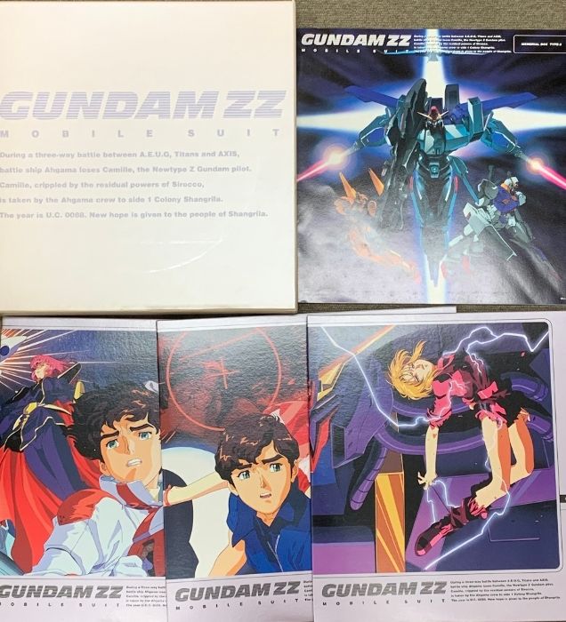 レーザーディスク　機動戦士Zガンダム／逆襲のシャア／第08MS小隊　３種セット‼️ LD 機動戦士ガンダム まとめて 20点以上 セット 逆襲のシャア 第08MS