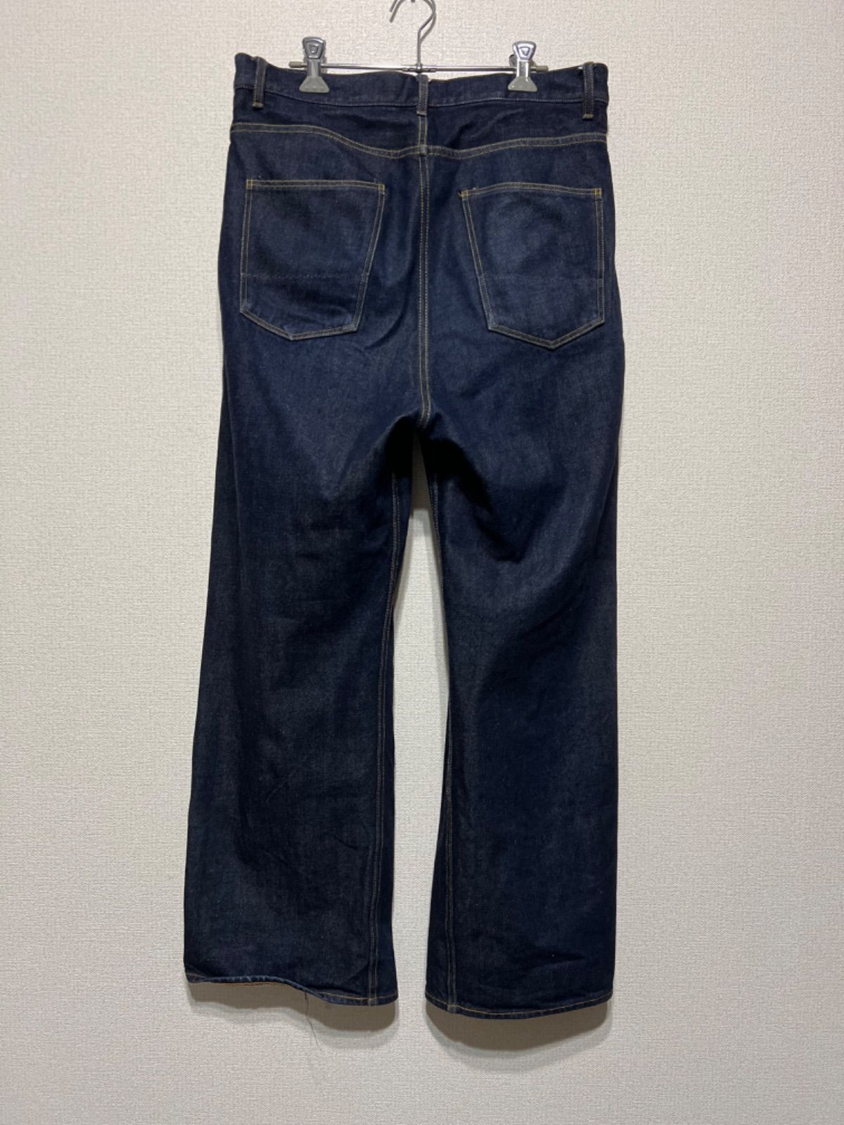 2TUCK WIDE DENIM PANTSデニムパンツS031404 2TUCK WIDE DENIM PANTSデニムパンツS031404 - メルカリ
