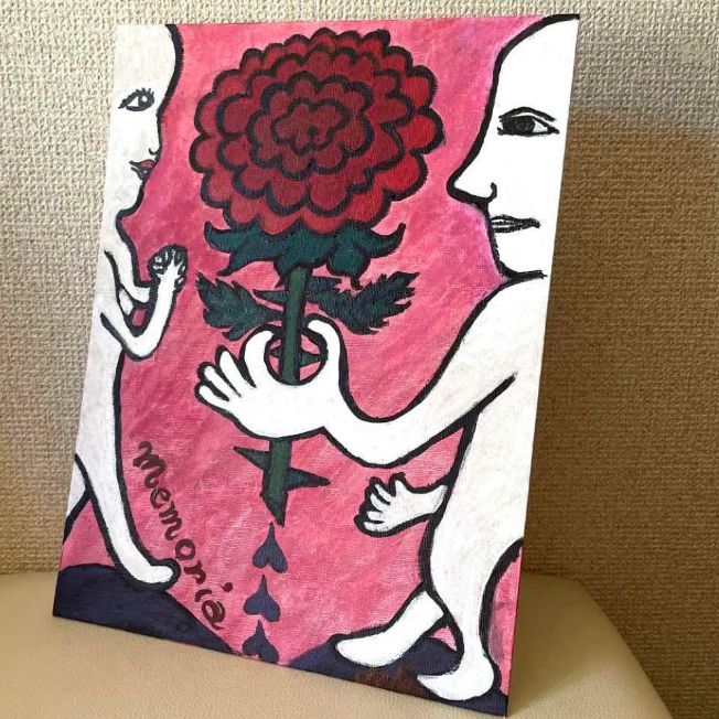 イラスト/原画/Painting//バラ/rosa/rose ルドゥーテの薔薇