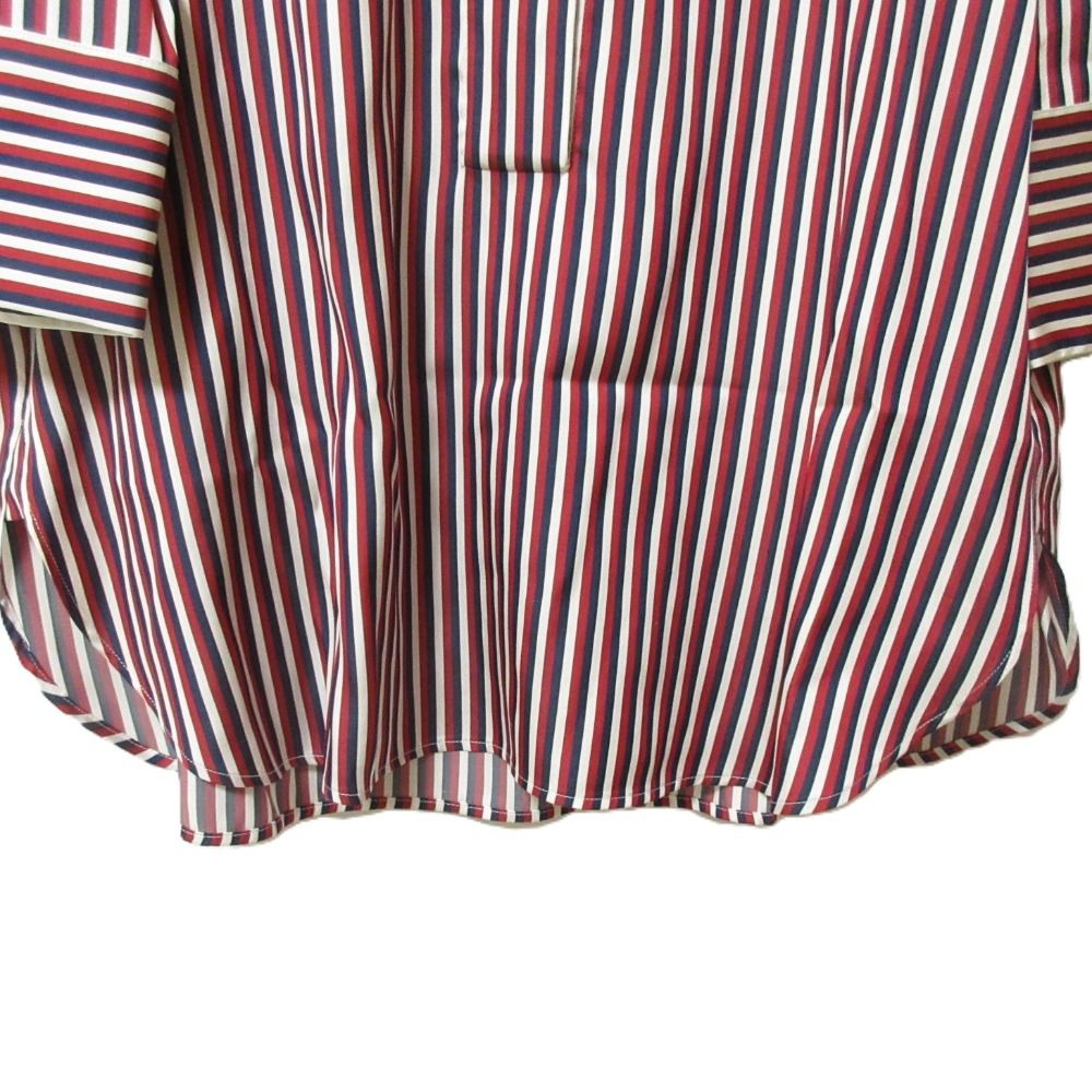 美品 Loro Piana ロロピアーナ ストライプ柄 シルク100% バンド