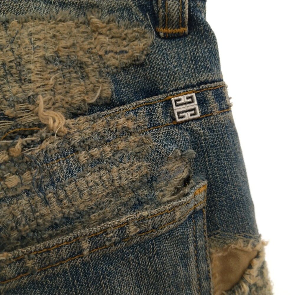 GIVENCHY (ジバンシィ) VINTAGE DISTRESS MOLESKIN JEANS デストロイド 