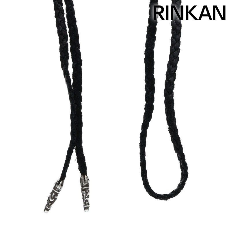 クロムハーツ LEATHER BRAID|スクロールレザーブレード レザーネックレス メンズ