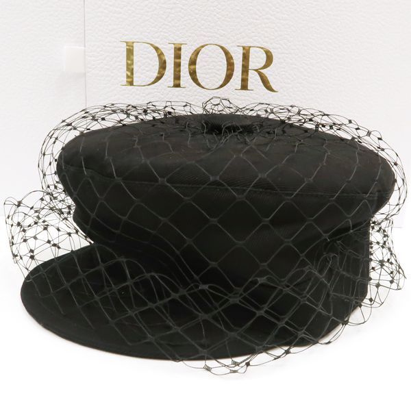 Christian Dior ARTY キャップ 86ATY920G130 キャスケット 黒 #57 