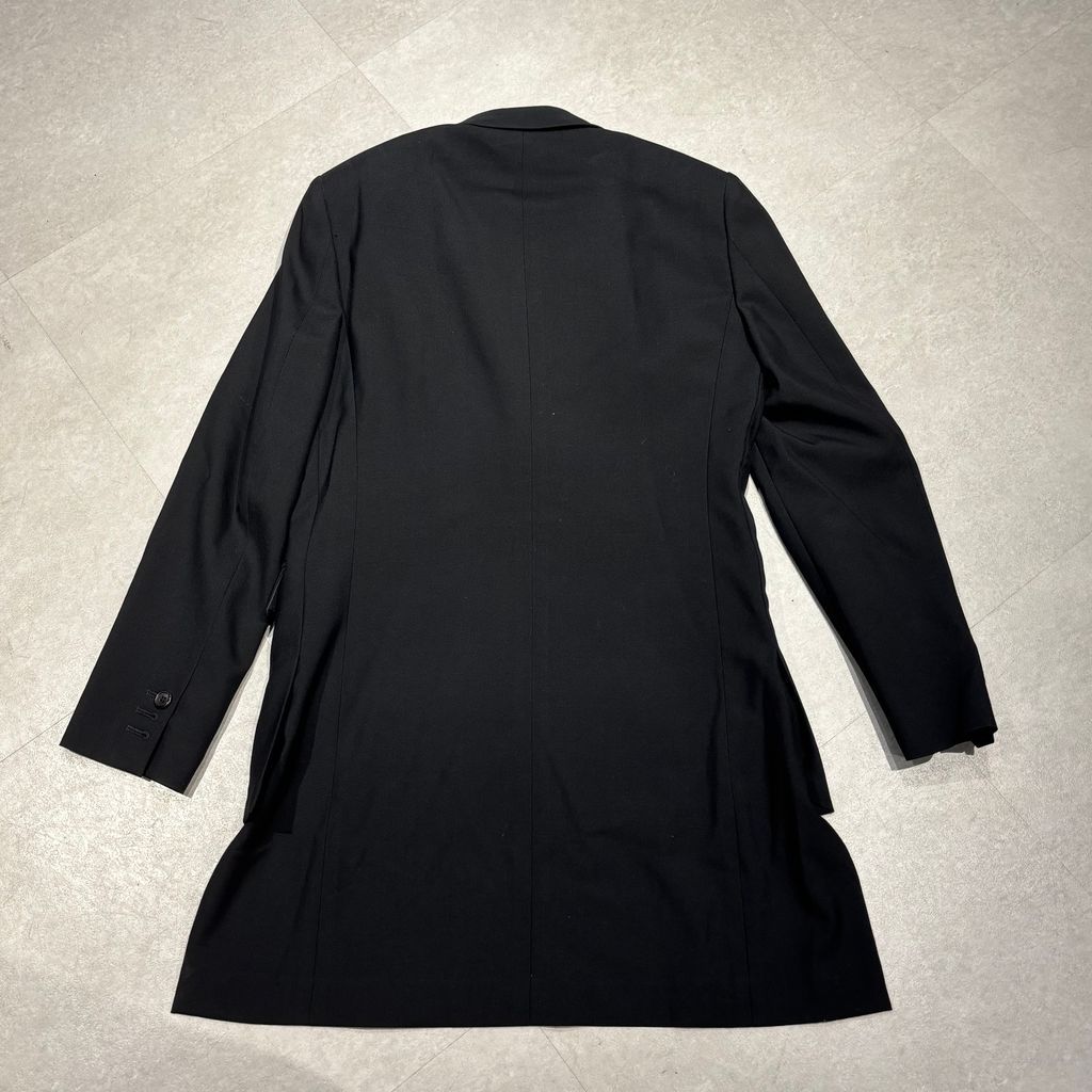 UNDERCOVER リネン シルク 切り替え テーラードジャケット ブラック