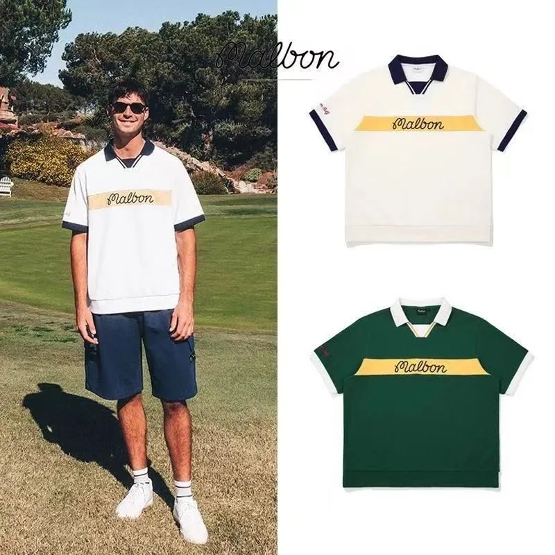 Malbon ゴルフ ウェアセット 限定デザイン フォレストグ 大人気✨即