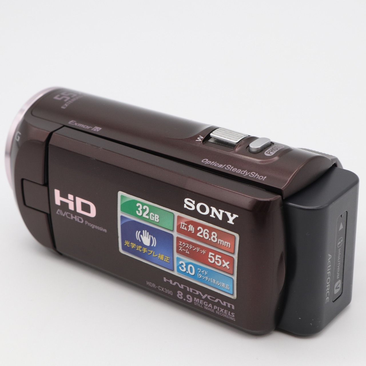 ビデオカメラレコーダー HDR-CX390