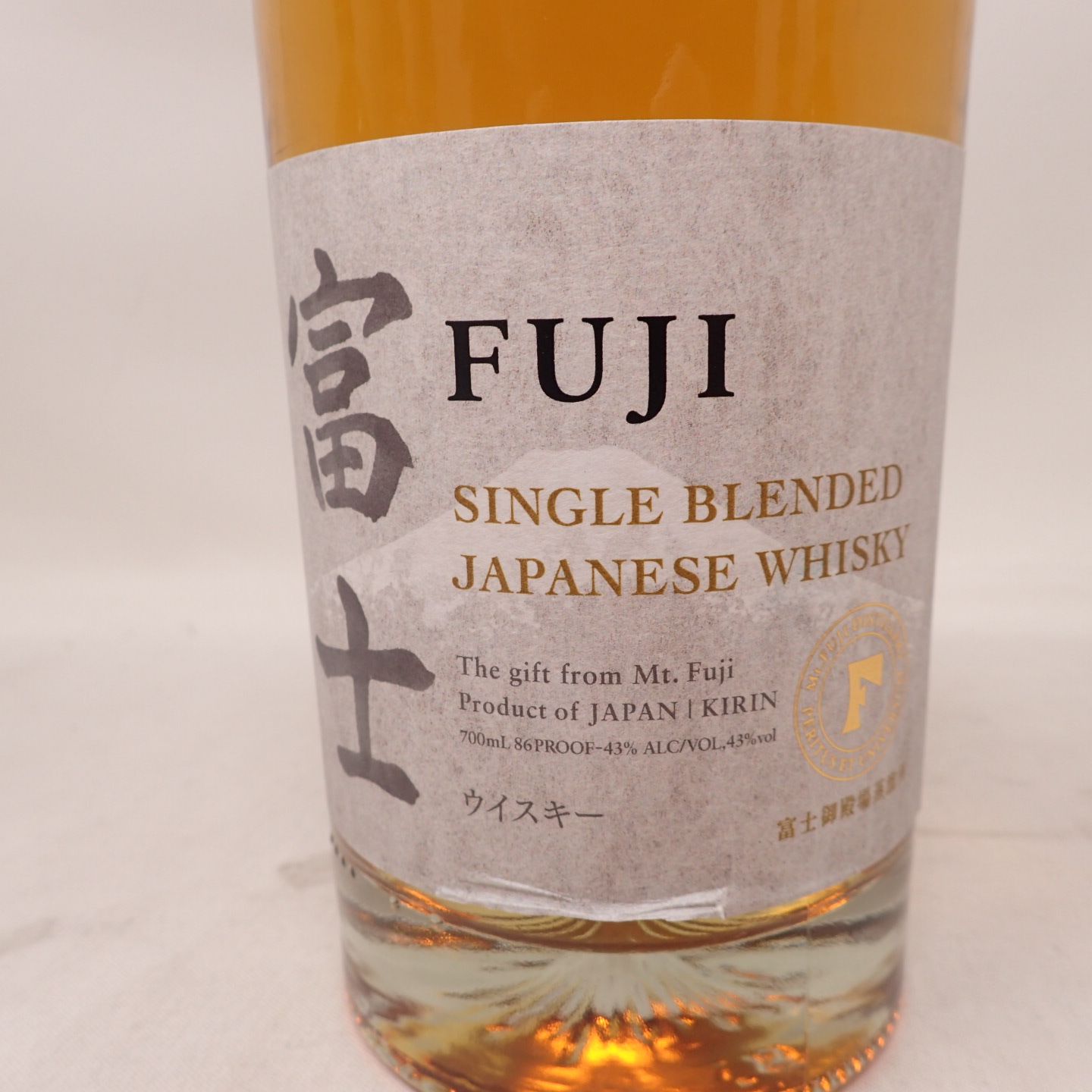 富士ウイスキー キリン シングルブレンデッドジャパニーズウイスキー 富士 700ml