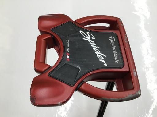 テーラーメイド Spider Tour RED 34インチ パター PT スチール フレックスその他 メンズ 男性用 右利き 右用 Cランク ゴルフクラブ