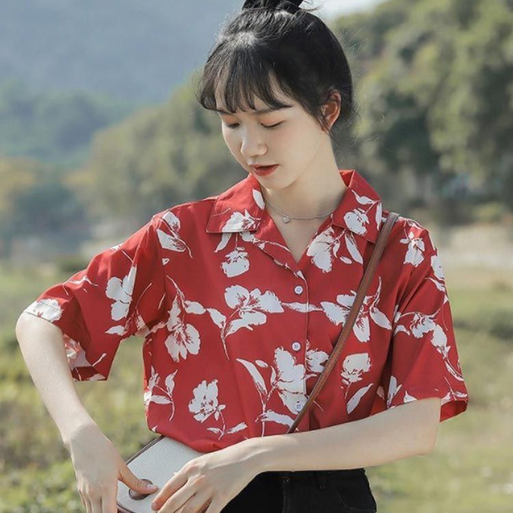 シャツ レディース シアー素材 リゾート アロハ アロハシャツ トップス