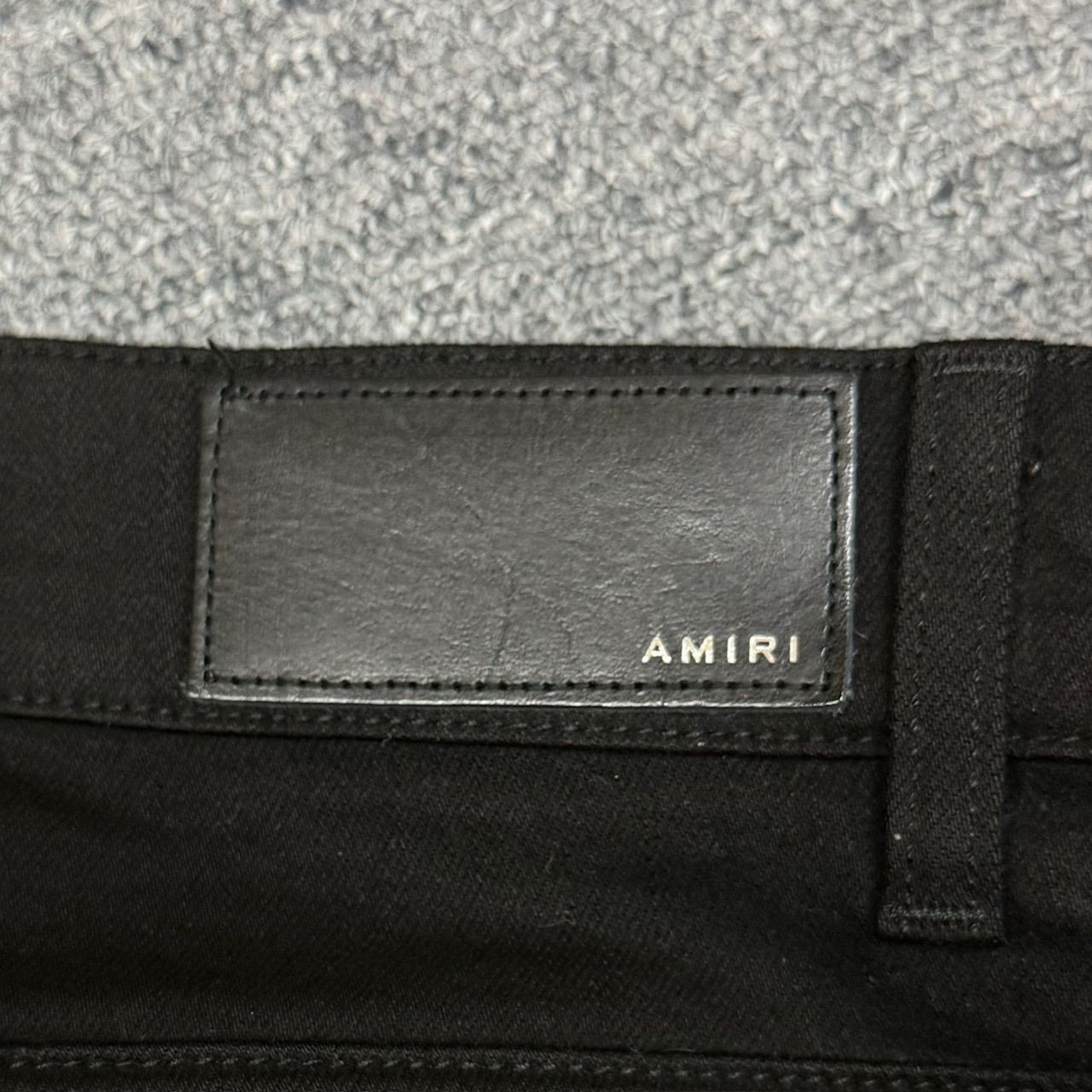 AMIRI ダメージ加工 ストレッチ スキニー デニム パンツ ジーンズ アミリ RN150712 32 72156A2 - メルカリ