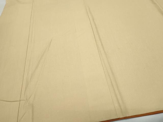 平和屋着物▽結城紬 単衣 風景牡丹文 正絹 逸品 DAAV5029az