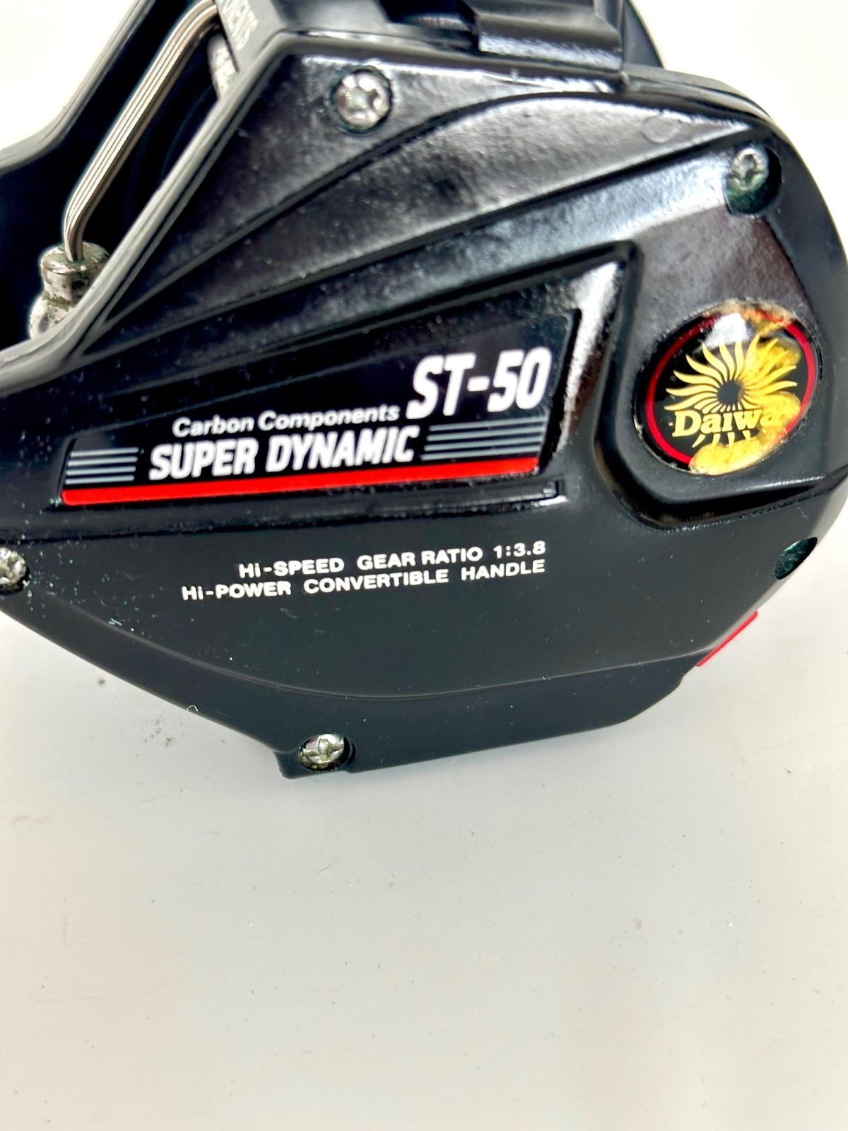 ダイワ スーパーダイナミックST-50 Daiwa オールド船両軸リール