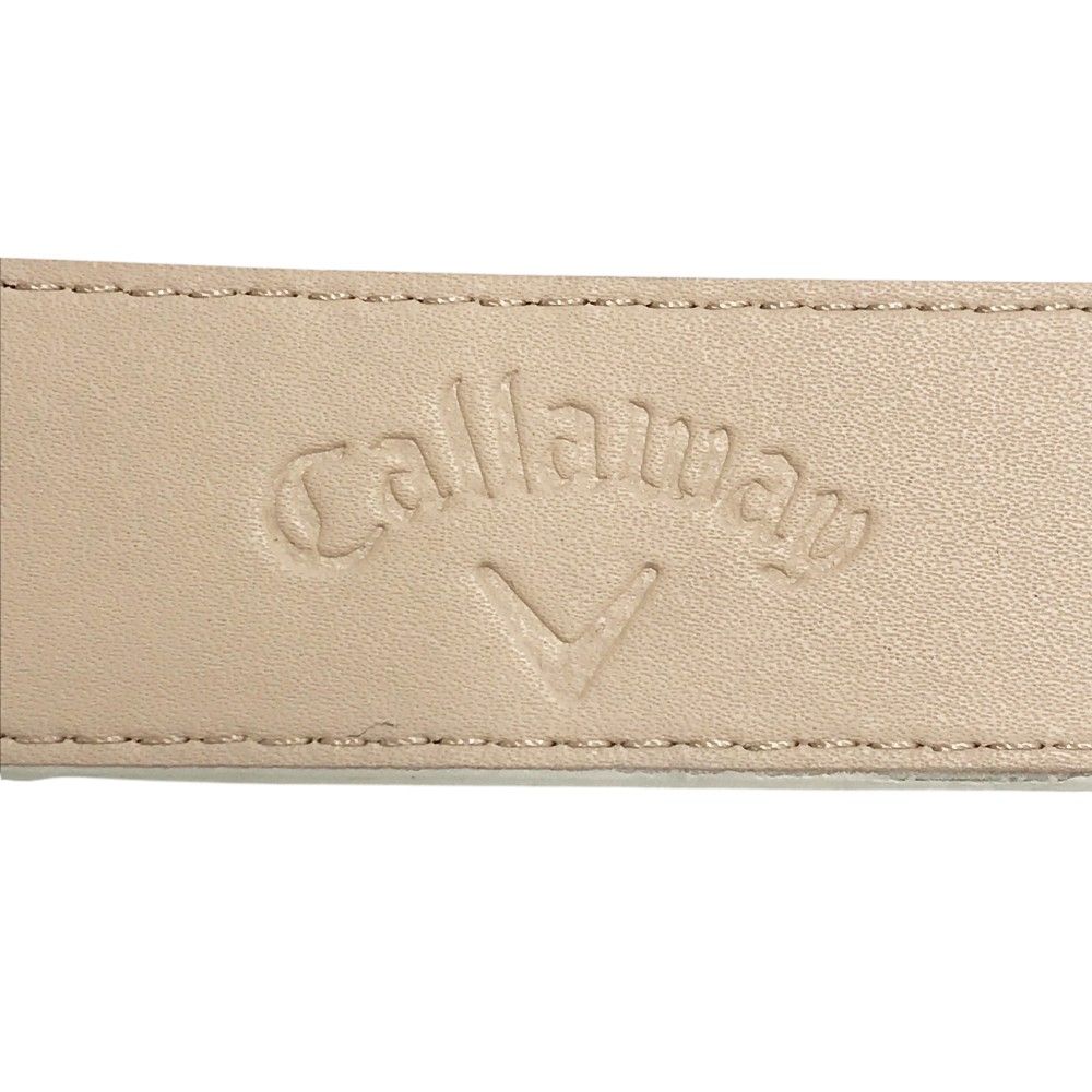 CALLAWAY キャロウェイ ベルト ホワイト系 [240101446917