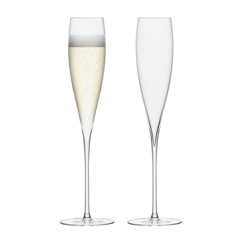 LSA エルエスエー SAVOY Champagne Flute サヴォイ シャンパンフルート G246-07-301 TLA0980 200ml 2個セット / シャンパングラス ペアグラス