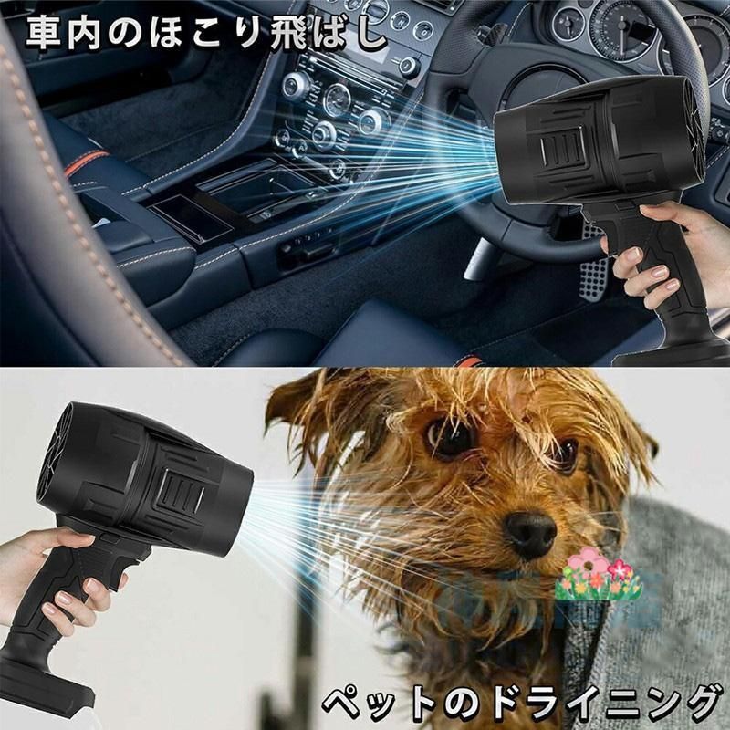 洗車 ブロワー充電式
