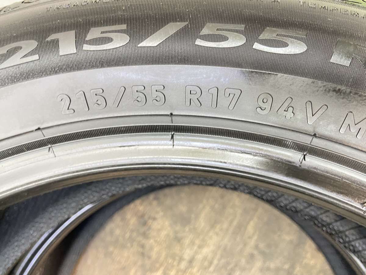 ピレリ 215/55R17 nピレリ P8 FS TM n中古タイヤ サマータイヤ 2本セット