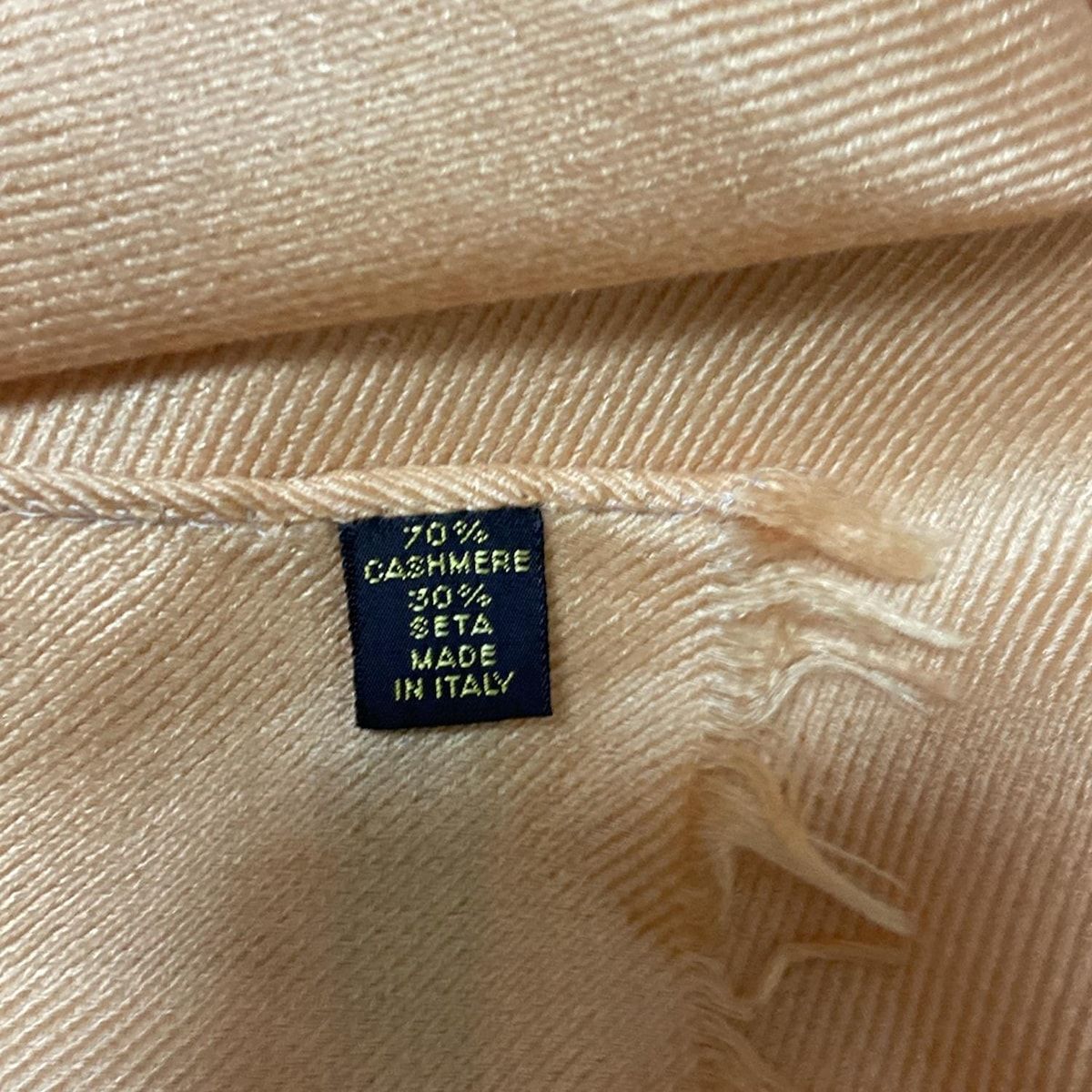 Loro Piana(ロロピアーナ) ストール(ショール) - ダークイエロー  