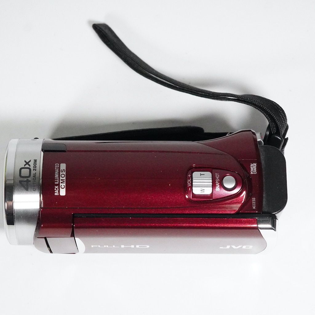 JVC Victor Everio GZ-E117-R レッド JVC Everio GZ-E117 Red Digital High Definition Video Camera