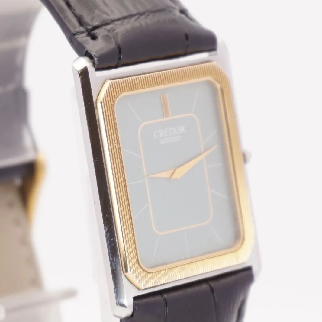 SEIKO CREDOR 14K 腕時計 bearステンレスベルト ウォッチ SEIKO CREDOR 14K 腕時計 bearステンレスベルト ウォッチ