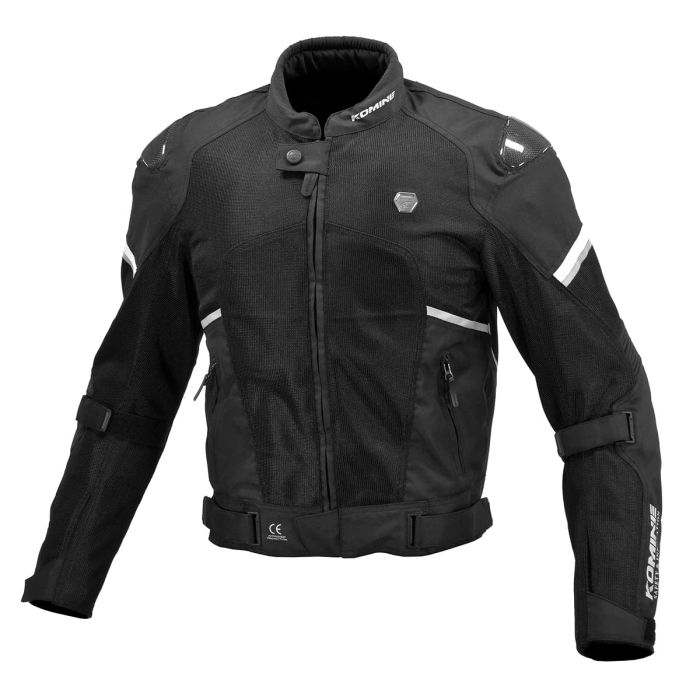 【新品・5営業日で発送】コミネ(Komine) JK-1573 PROT CBN MESH JKT BK 4XL 品番:07-1573／BK／4XL