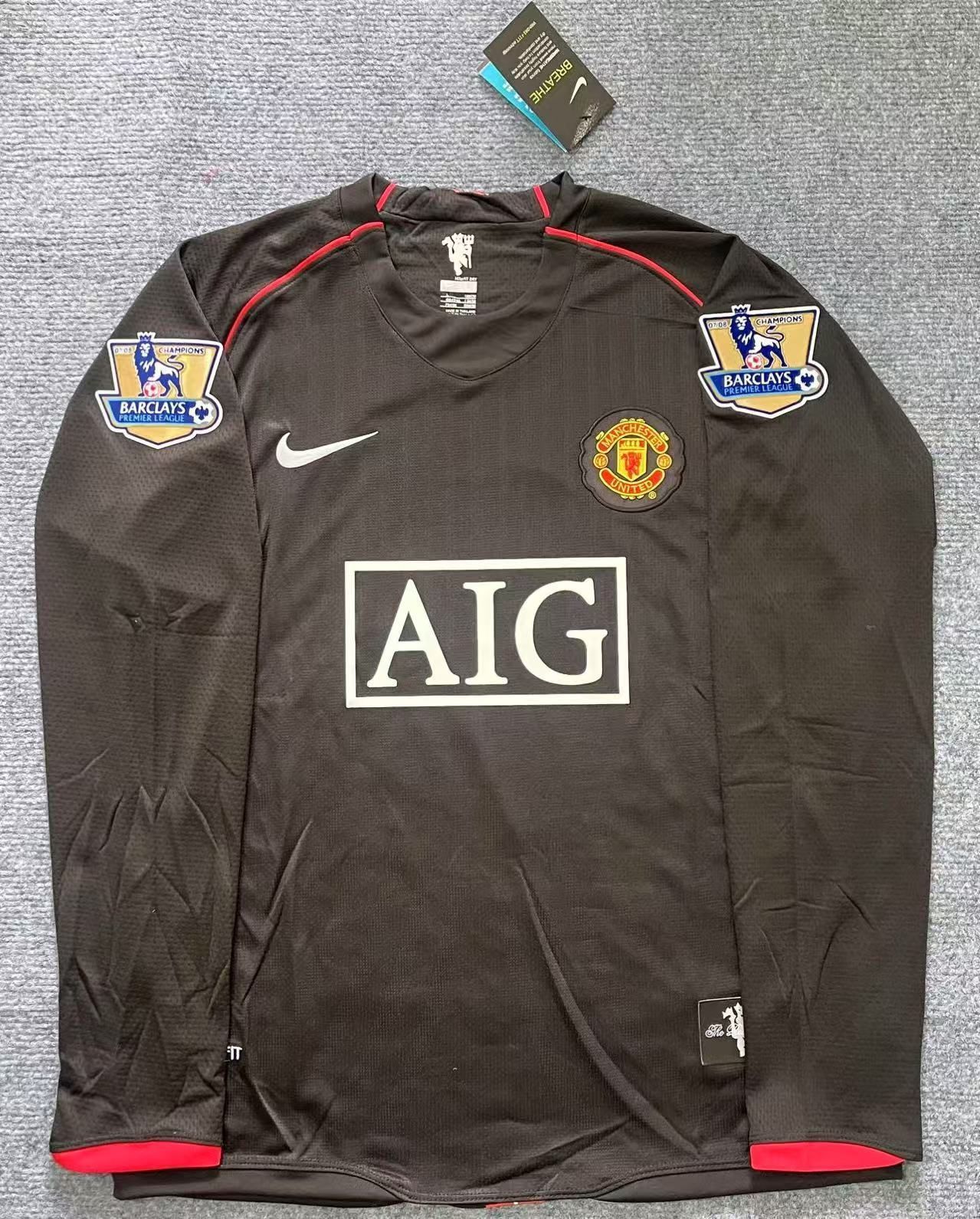 2007-2008 マンチェスター・ユナイテッド ユニフォーム サッカー