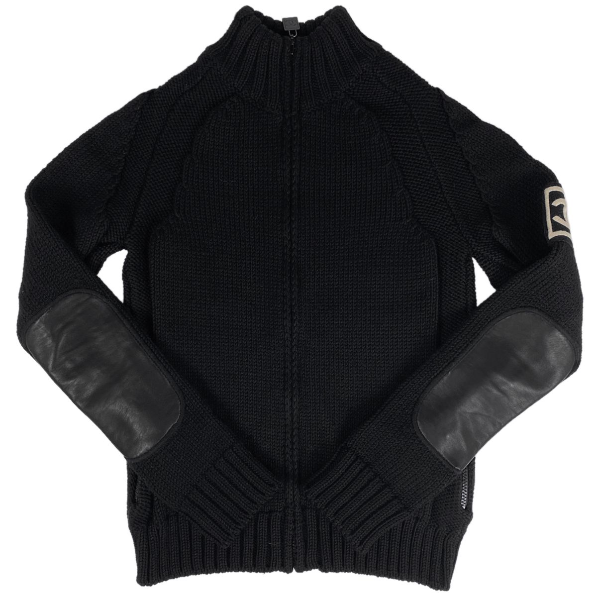 中古CHANEL シャネル ニット カーディガン ジップアップ シャネル