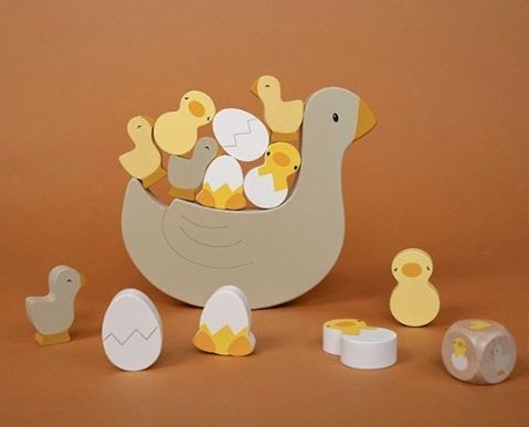 Little Dutchリトルダッチ 木製 ガチョウのバランスゲーム GODIITGV