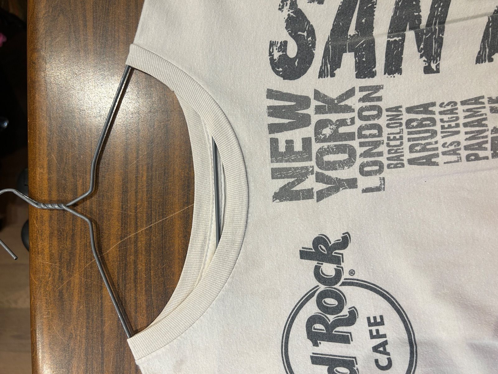 Hard Rock Cafe サンアントニオ トレーナー グレー Hard Rock CAFE SINGAPORE ハードロックカフェ ロゴ プル