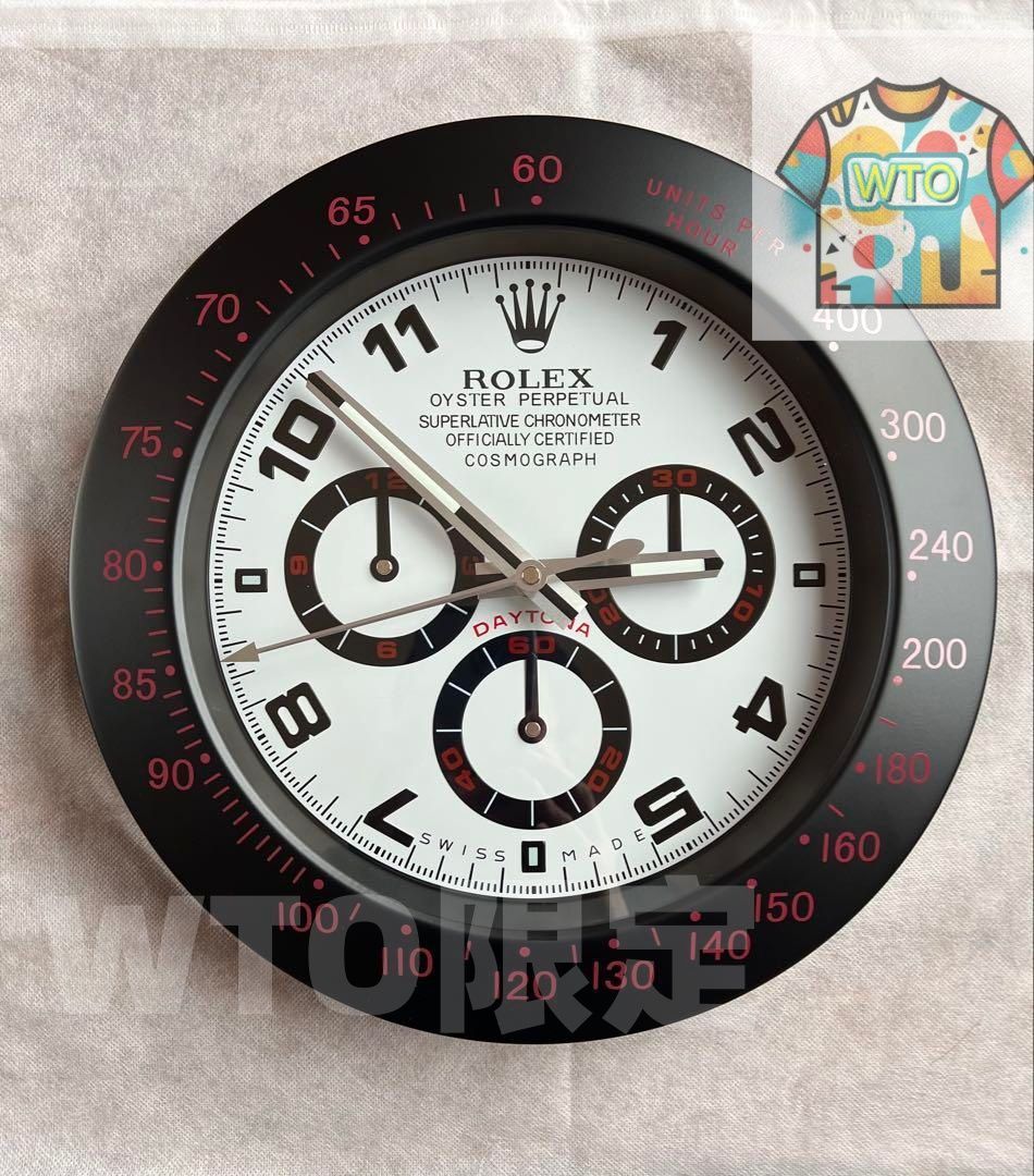 海外販促品 ROLEX ロレックス 掛け時計 コスモグラフ デイトナ