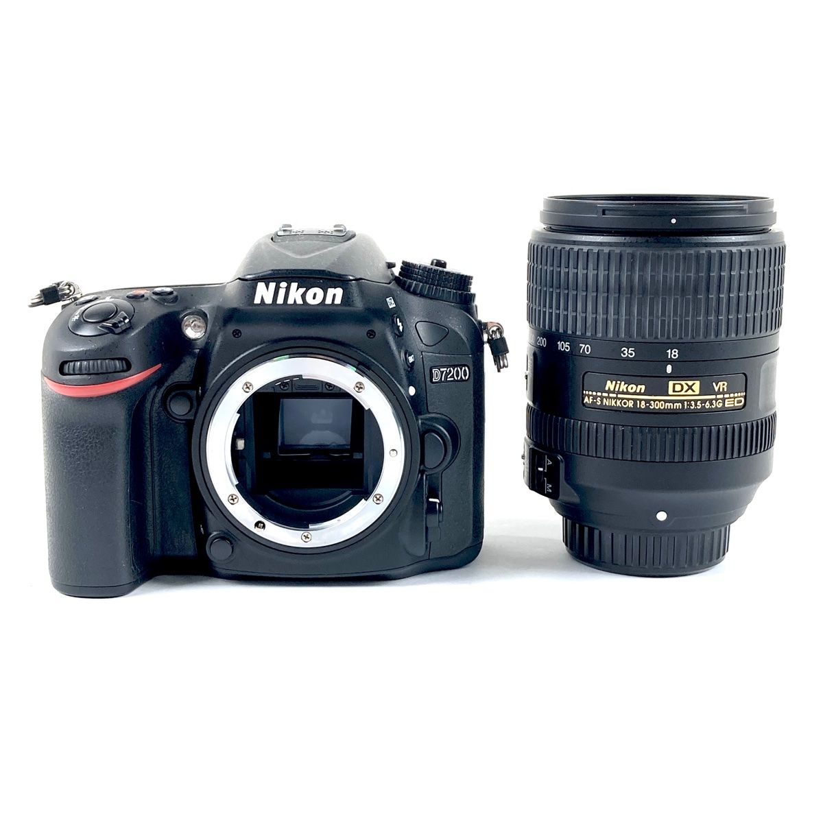 ニコン Nikon D7200 ボディ + AF-S DX NIKKOR 18-300mm F3.5-6.3G ED VR デジタル 一眼レフカメラ  【中古】