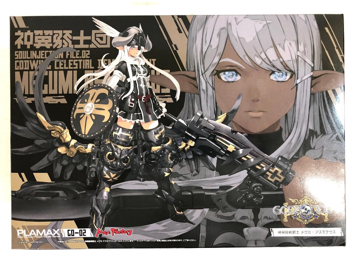 未組立品 特典付き PLAMAX GO-02 神翼魔戦騎士 メグミ