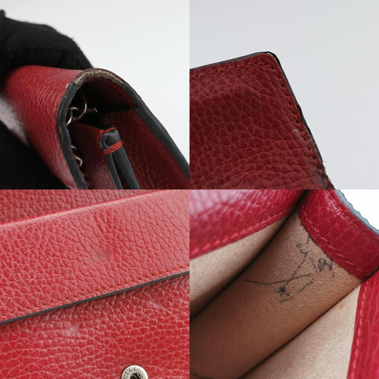 グッチGucciディオニュソスレッドレザー476432