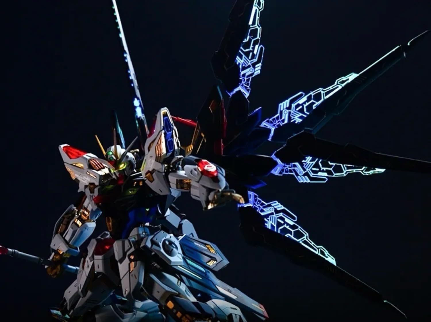 MGEX 1|100 ZGMF-X20A ストライクフリーダムガンダム改造用LEDユニット