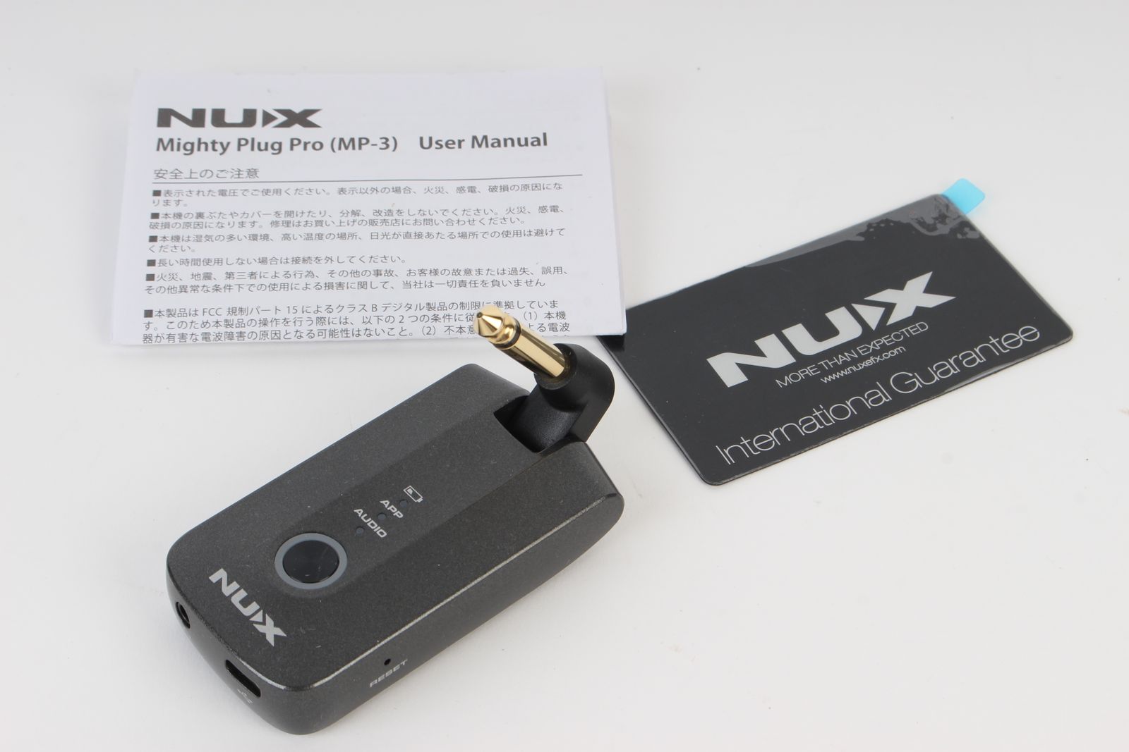 NUX MIGHTY PLUG PRO MP-3 ギター・ベース ヘッドフォンアンプ ニュー