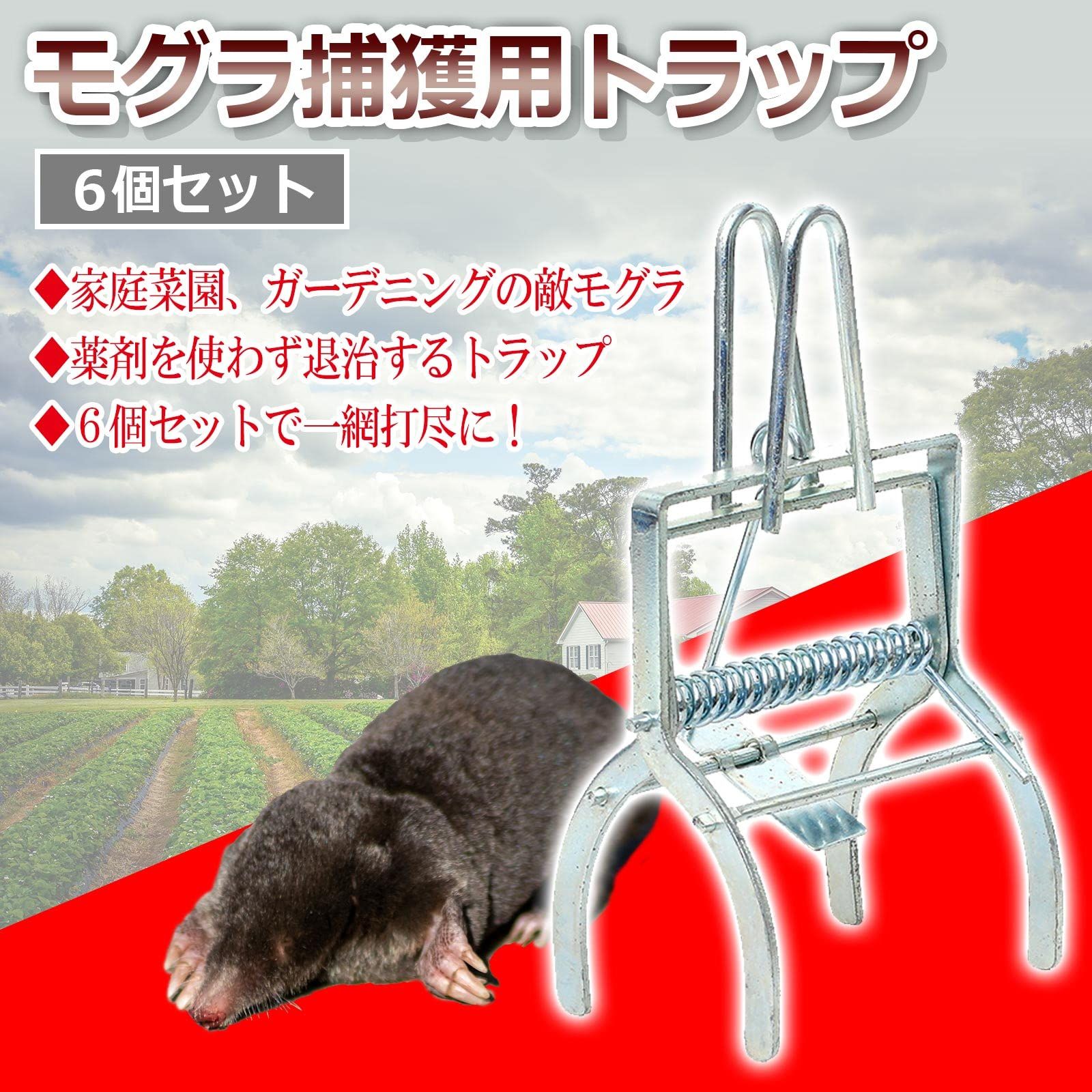 モグラ駆除