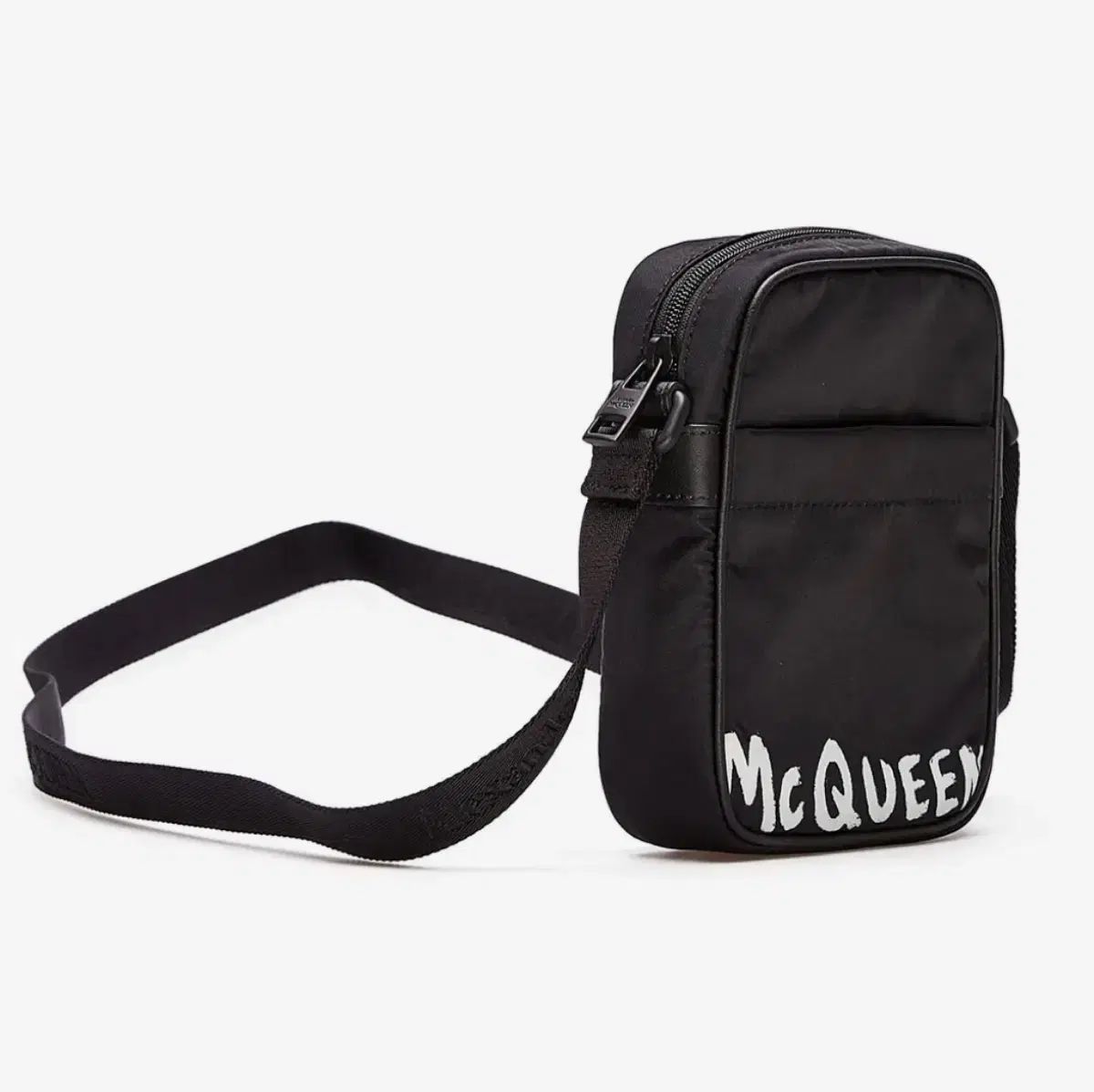 Alexander McQueen アレキサンダー マックイーン ロゴ ミニ メッセンジャーバッグ