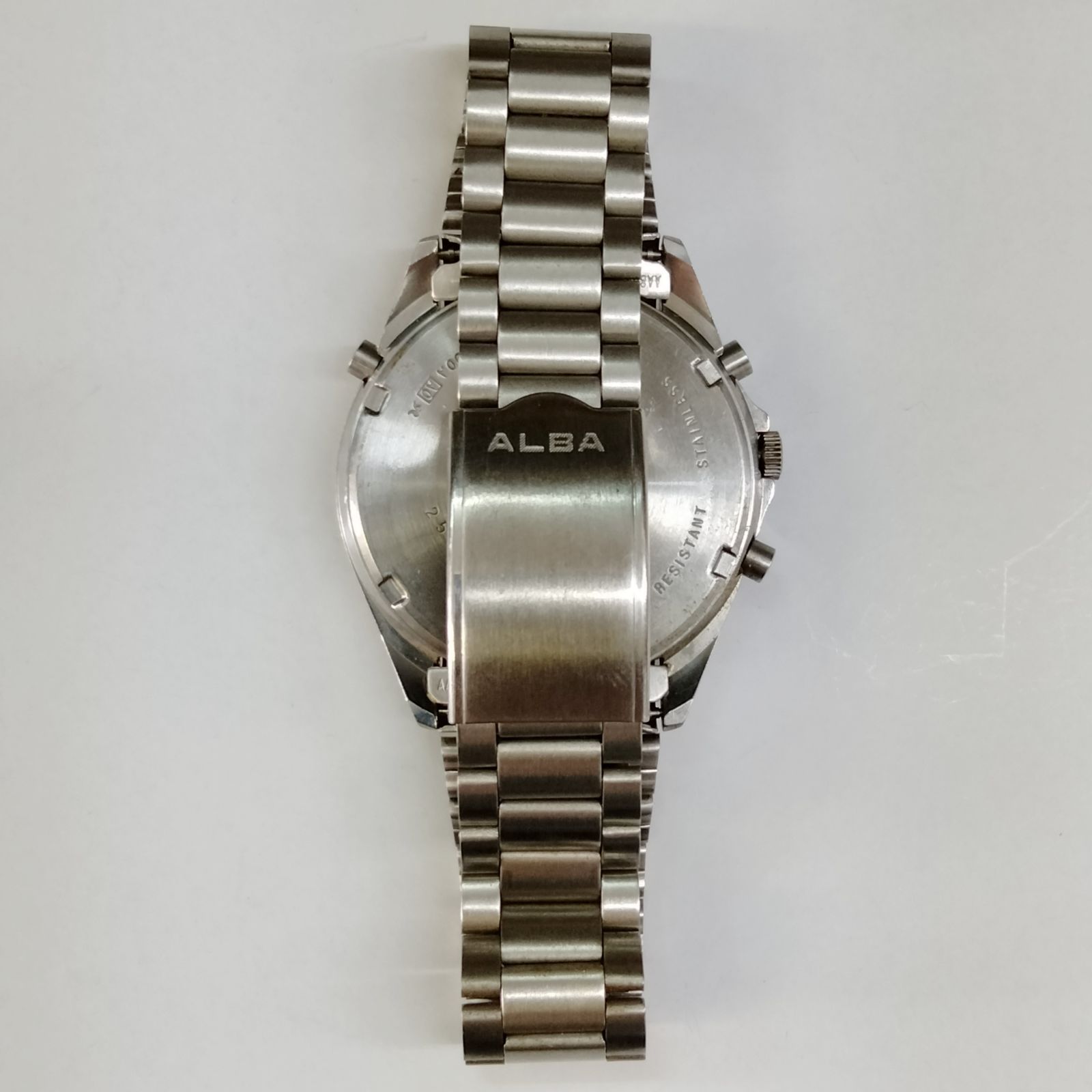 セイコー⚪️ALBA⚪️Y652【新品未使用品】 レア SEIKO ALBA SPORTS Y652 アナデジ 未使用 - メルカリ