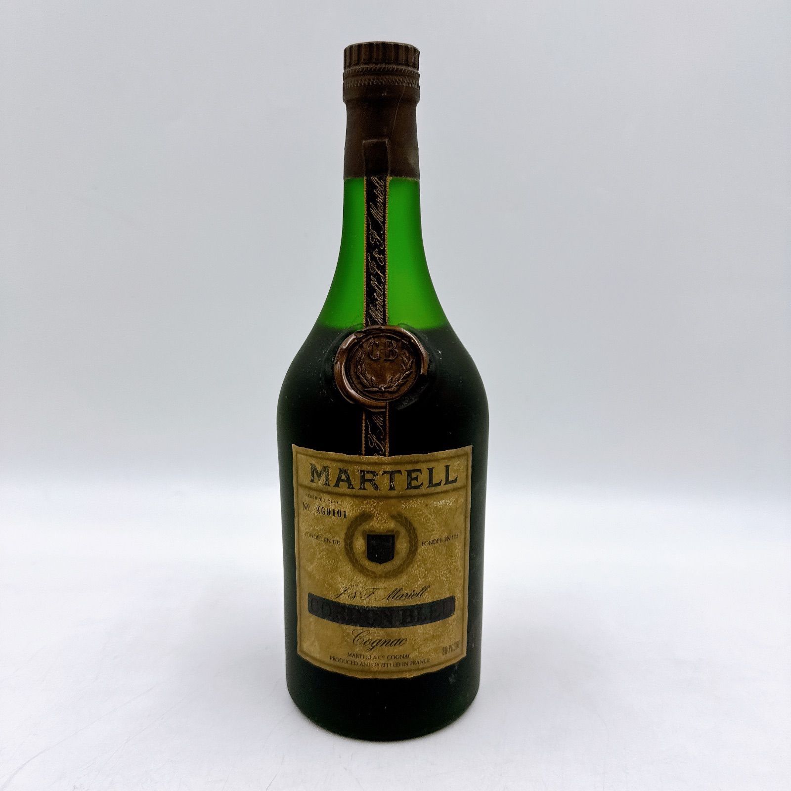 MARTELL CORDON BLEU 旧グリーンボトルコニャック 未開栓】マーテル コルドン ブルー 緑瓶 旧ボトル コニャック