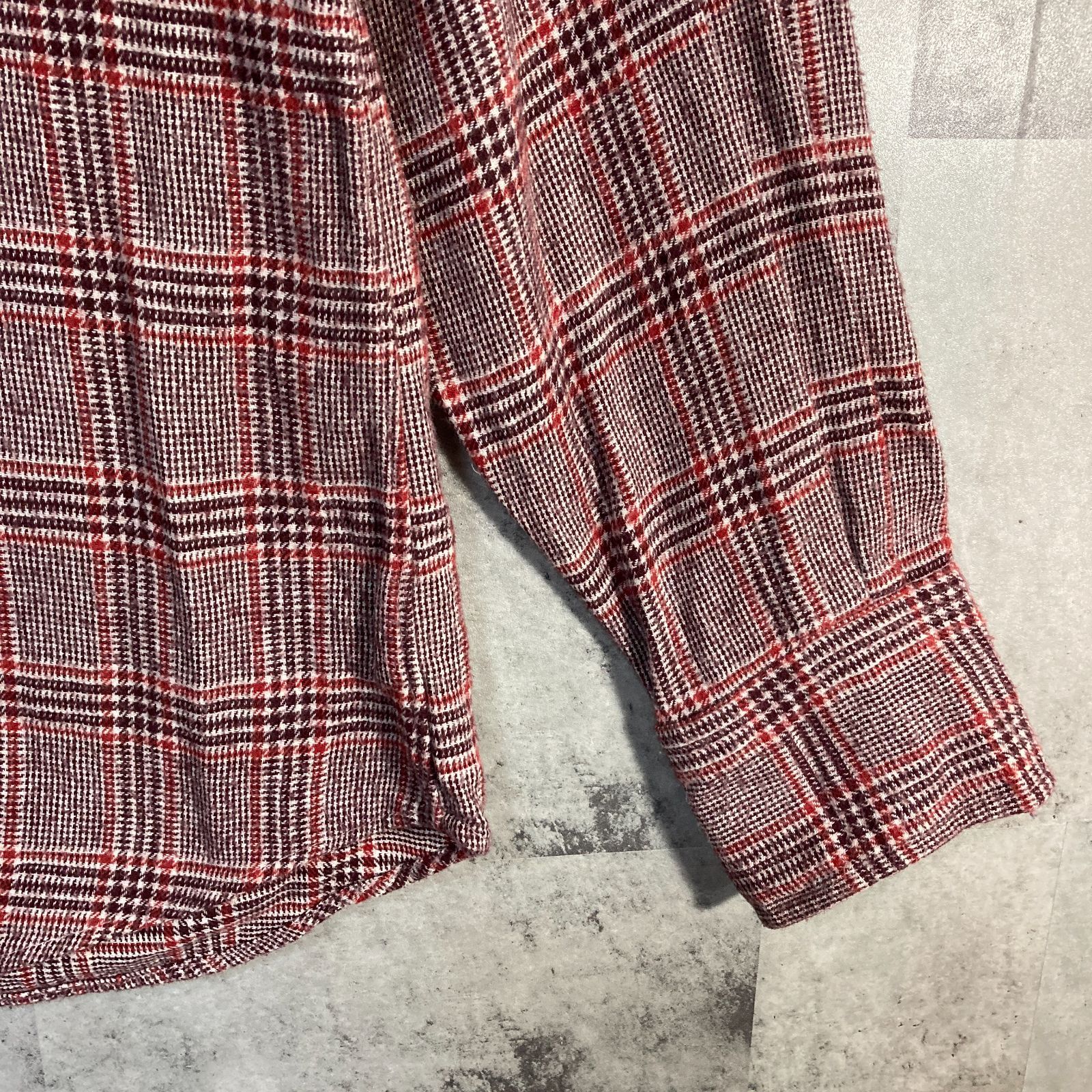INDIVIDUALIZED SHIRTS フランネルチェックシャツ USA製 USA製 INDIVIDUALIZED SHIRTS ボタンダウンシャツ チェック