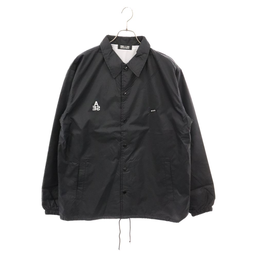 GOD SELECTION XXX (ゴッドセレクショントリプルエックス) 23AW ×WIND AND SEA Coach Jacket  ウィンダンシー コーチジャケット ブラック GX-A23-WSJK-02 - メルカリ