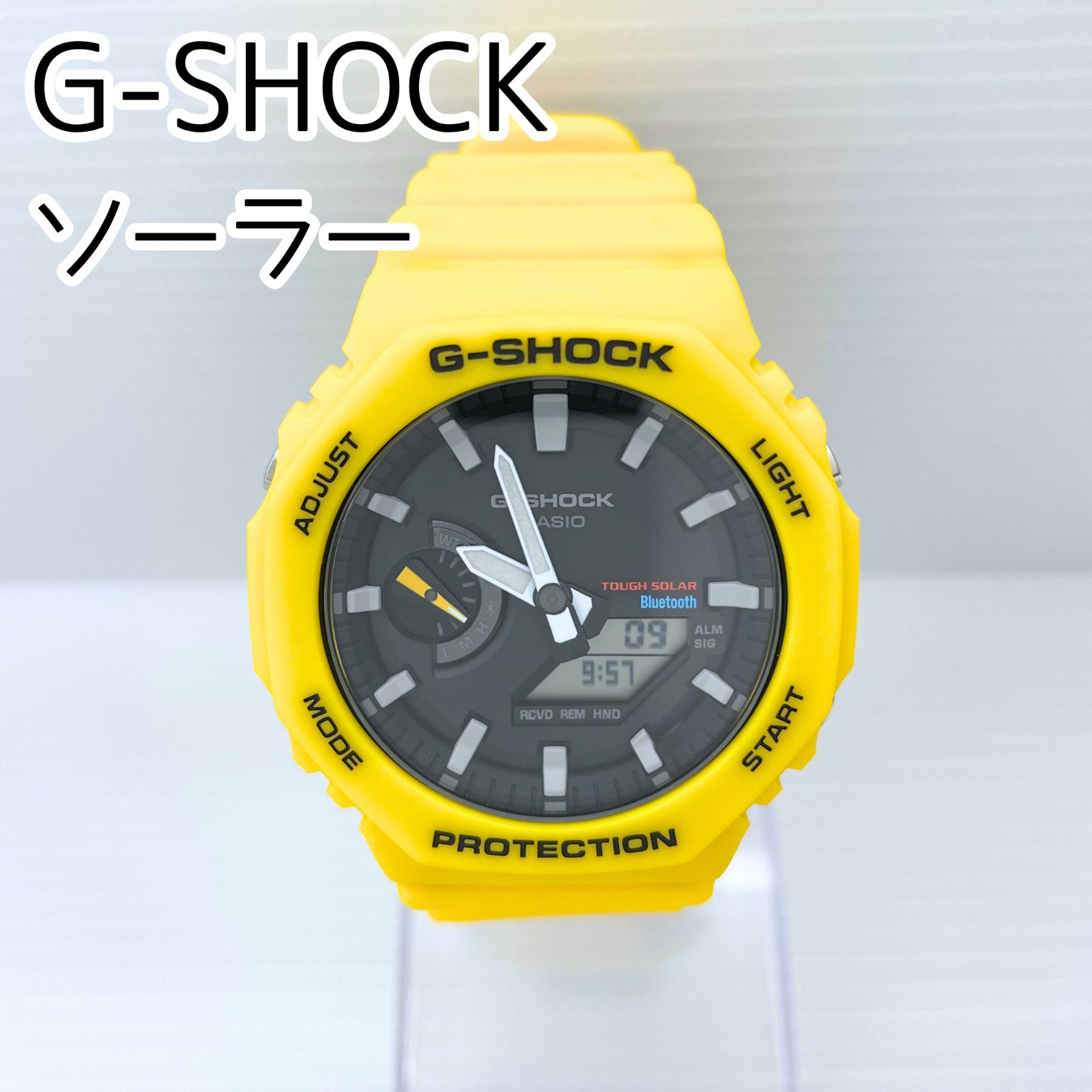 新品】CASIO G-SHOCK ソーラー Bluetooth 腕時計 GA-B2100C-9AJF 