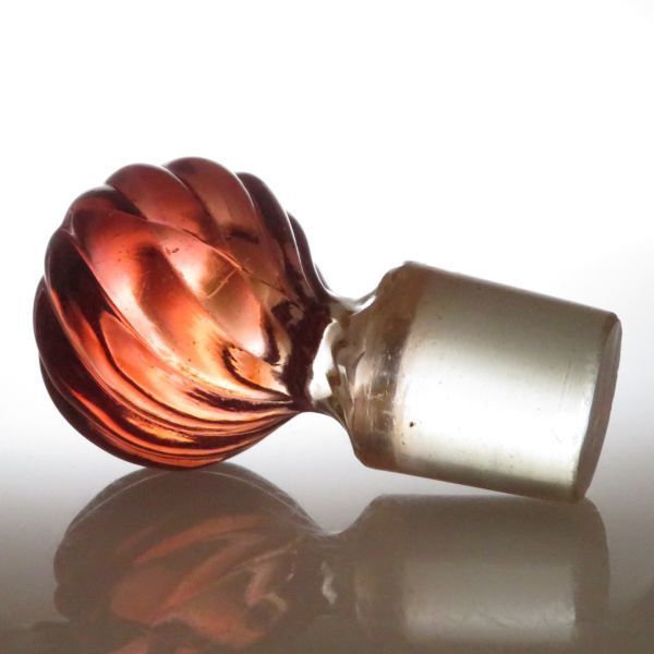 オールド バカラ 香水瓶 ○ バンブーローズ パフュームボトル 19cm